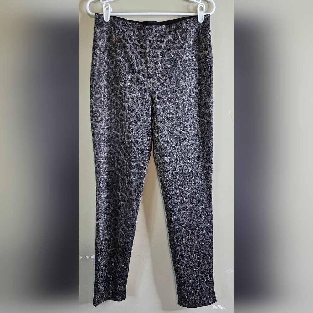 🩷❤️Sanctuary X Anthropologie Metallic Color, Size L‎ Elastic  Waist Pants💜🩷